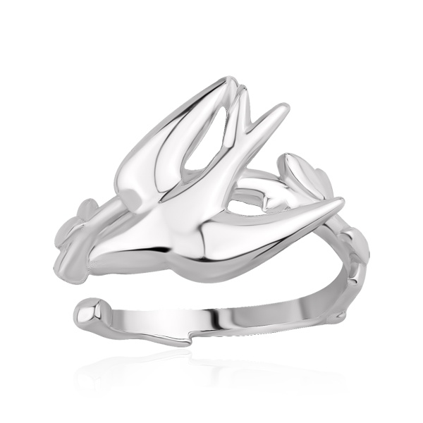 Серьги из серебра без вставок