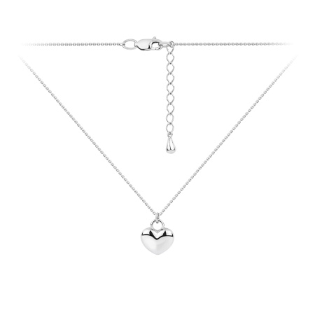 Колье из серебра без вставок