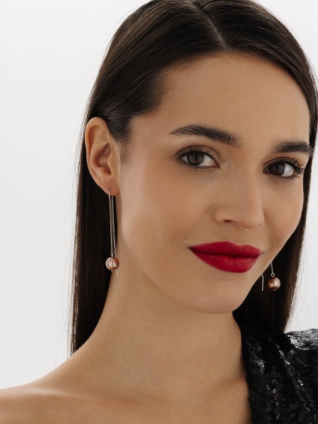 2340240710-6-43 Серьги (Ag 925) в ювелирном интернет-магазине