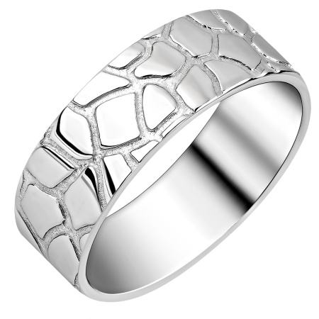 Купить кольцо из серебра без вставок в интернет-магазине KRASNOE