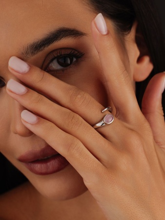 Купить кольцо из серебра с кошачим глазом в интернет-магазине KRASNOE