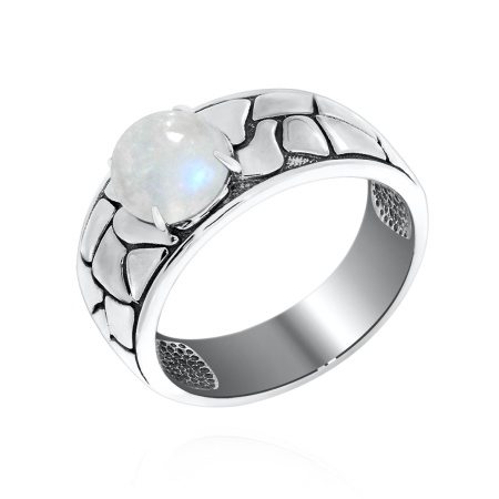 Купить кольцо из серебра с лунным каменем в интернет-магазине KRASNOE Купить кольцо из серебра с лунным каменем в интернет-магазине KRASNOE
