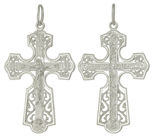 Подвеска из серебра без вставок