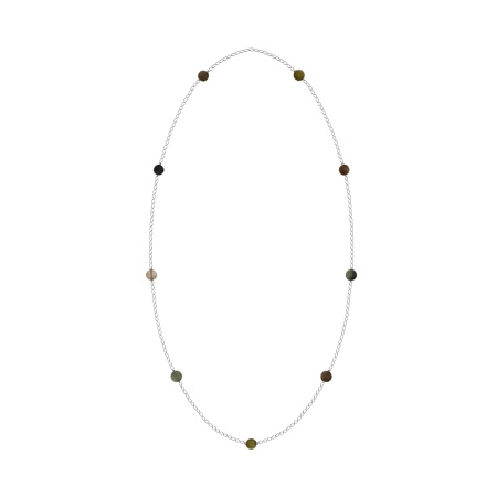 Колье из серебра с кварцем 8340996124-120