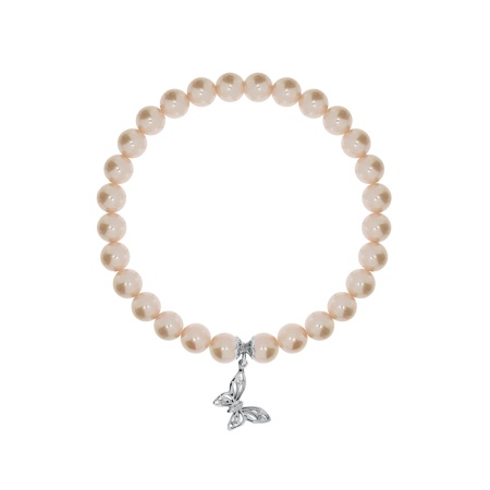 Купить браслет из серебра с жемчугом