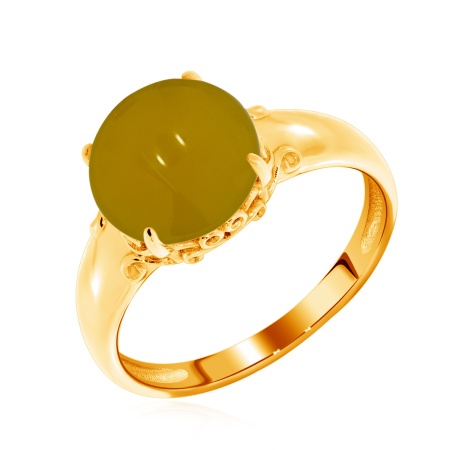 Купить кольцо из серебра с агатом в интернет-магазине KRASNOE