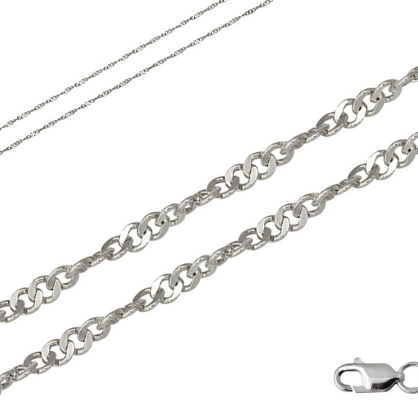 Купить цепь из серебра без вставок