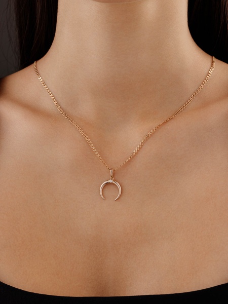 Купить подвеска из серебра с фианитом