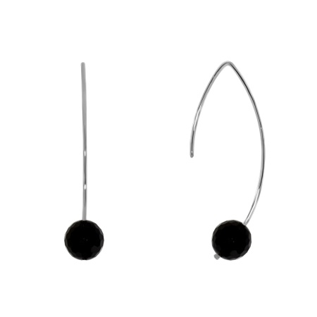 Серьги из серебра с агатами 2340391063-20 от KRASNOE, металл Серебро, вставка Агат Серьги из серебра с агатами 2340391063-20 от KRASNOE, металл Серебро, вставка Агат