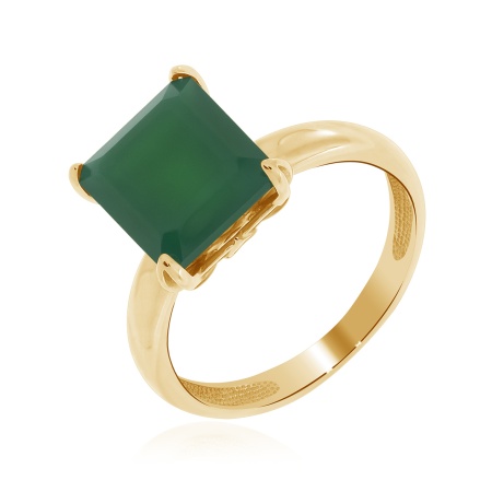 Купить кольцо из серебра с агатом в интернет-магазине KRASNOE