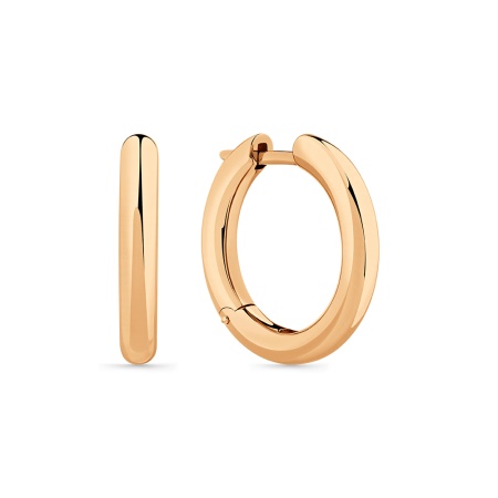 Серьги из золота без вставок 002-0916-0000-010 от KRASNOE, металл Золото, вставка 