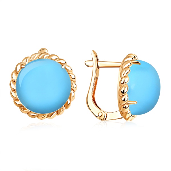 Серьги из серебра с бирюзой в ювелирном интернет-магазине Серьги из серебра с бирюзой в ювелирном интернет-магазине