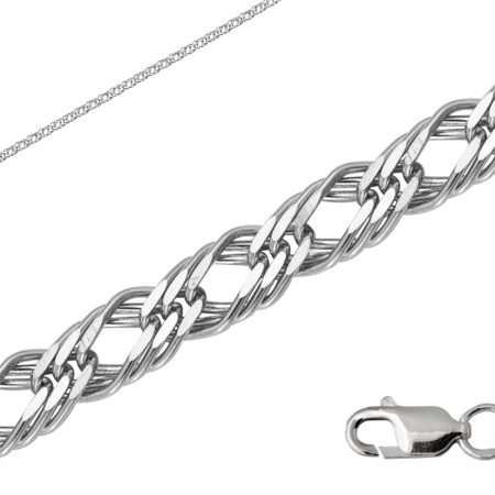 Купить браслет из серебра без вставок