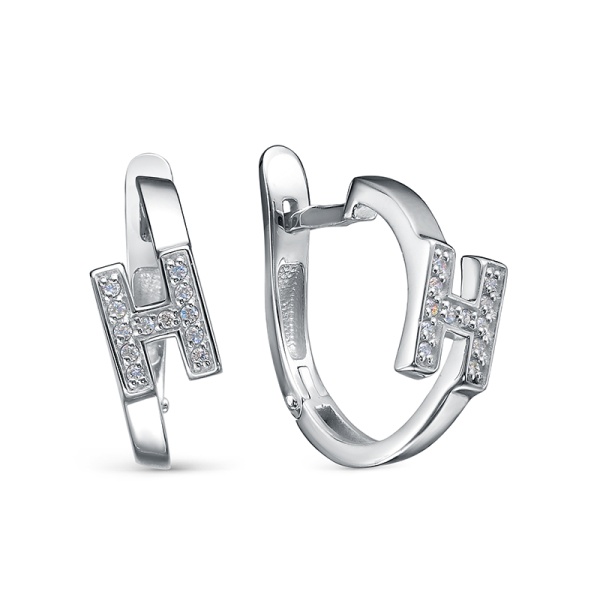 Серьги из серебра