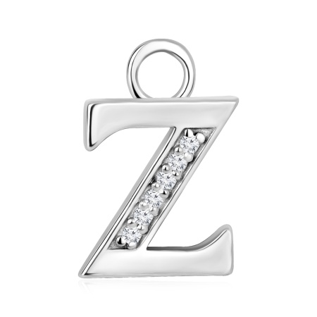 Купить подвеска из серебра с фианитами