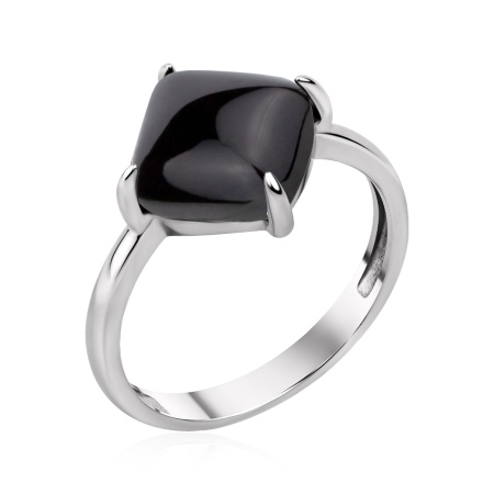 Купить кольцо из серебра с агатом в интернет-магазине KRASNOE
