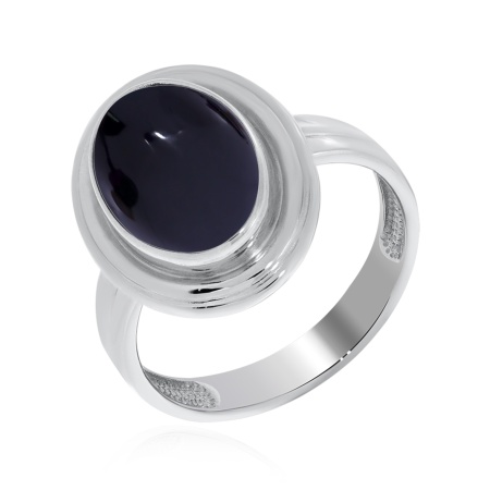 Купить кольцо из серебра с агатом в интернет-магазине KRASNOE