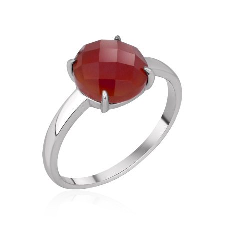 Купить кольцо из серебра с кошачьим глазом в интернет-магазине KRASNOE