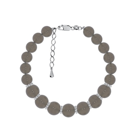 Купить браслет из серебра с агатами