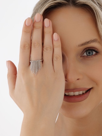 Купить кольцо из серебра без вставок в интернет-магазине KRASNOE