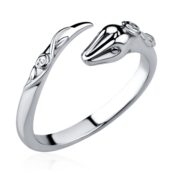 Купить кольцо из серебра без вставок в интернет-магазине KRASNOE