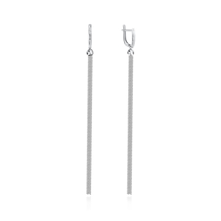 Серьги из серебра без вставок 2340405050-5 от KRASNOE, металл Серебро, вставка Без вставок