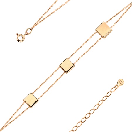 Браслет из золота без вставок