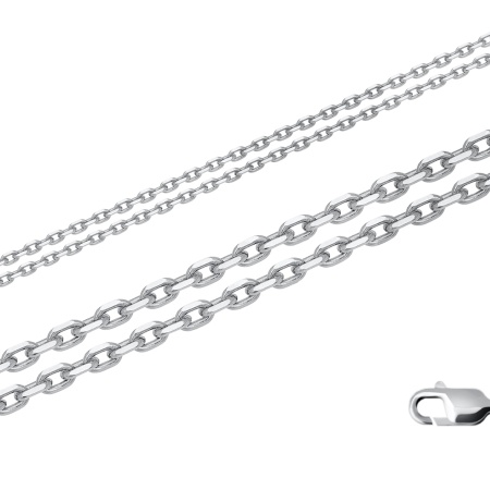 Цепь из серебра без вставок