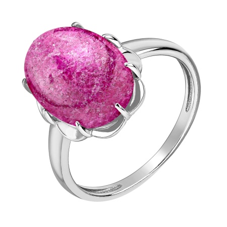 Купить кольцо из серебра с агатом в интернет-магазине KRASNOE