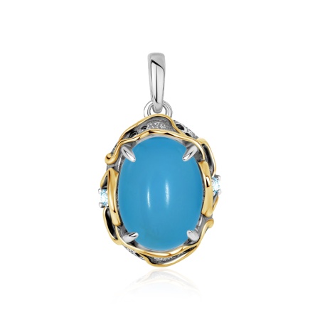 Купить подвески из серебра с брюзой