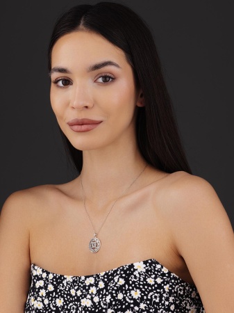 Купить подвеска из серебра без вставок