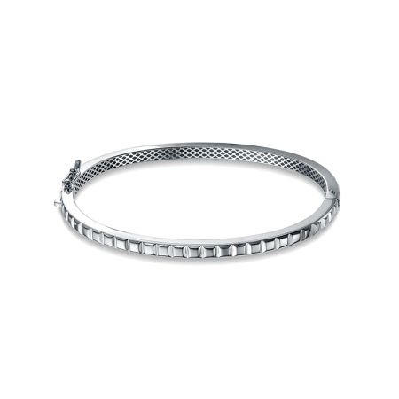 Купить браслет из серебра без вставок