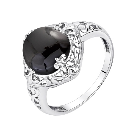 Купить кольцо из серебра с агатом в интернет-магазине KRASNOE