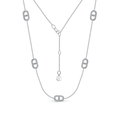 Колье из серебра с0705361