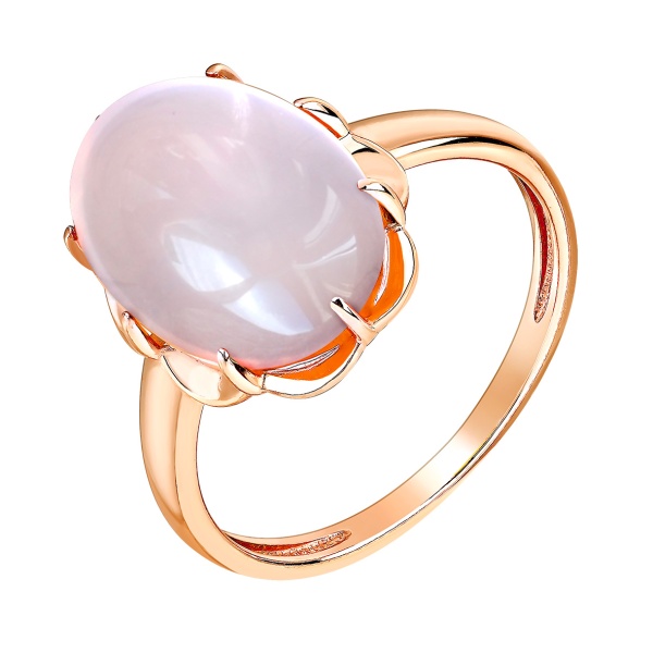 Купить кольцо из серебра с кварцем в интернет-магазине KRASNOE