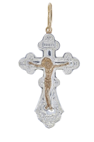 Крест из серебра