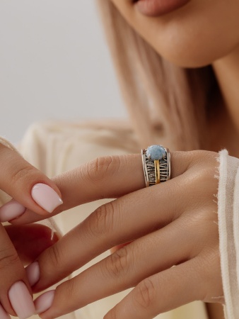 Купить кольцо из серебра с виоланом в интернет-магазине KRASNOE