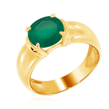 Купить кольцо из серебра с агатом в интернет-магазине KRASNOE