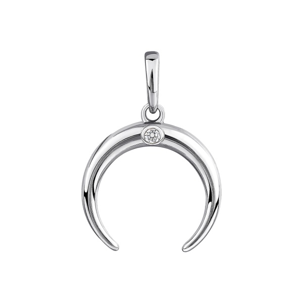 Купить подвеска из серебра с фианитом