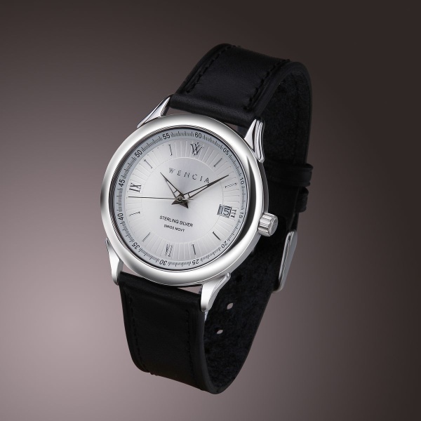 Часы из серебра без вставок