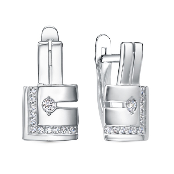 Серьги из серебра