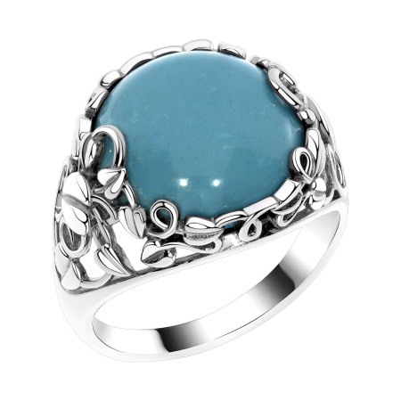 Купить кольцо из серебра с кошачьим глазом в интернет-магазине KRASNOE