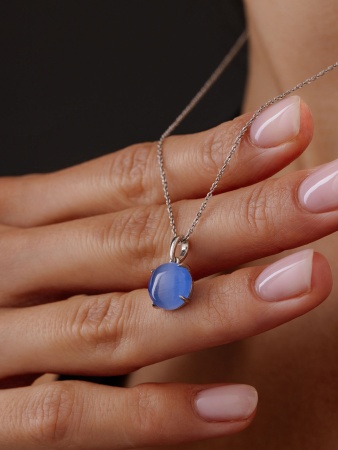 Купить подвески из серебра с кошачим глазом