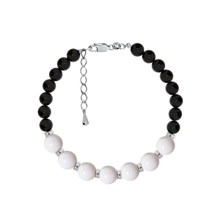 Купить браслет из серебра с агатами