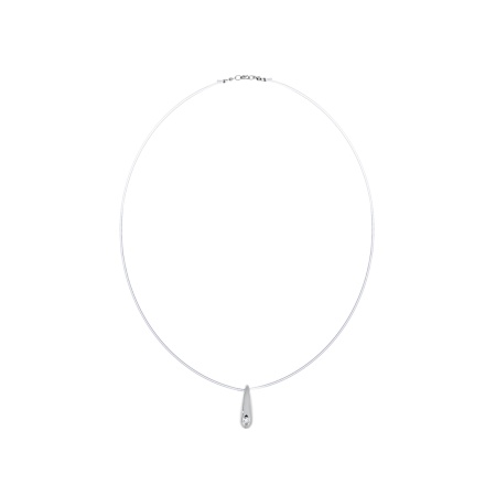 Колье из серебра с фианитом 8340203028-38