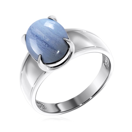 Купить кольцо из серебра с агатом в интернет-магазине KRASNOE