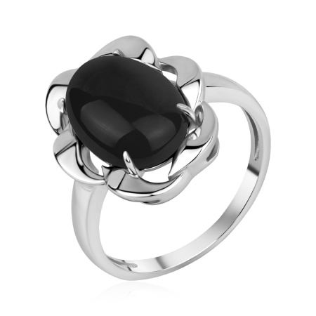 Купить кольцо из серебра с агатом в интернет-магазине KRASNOE