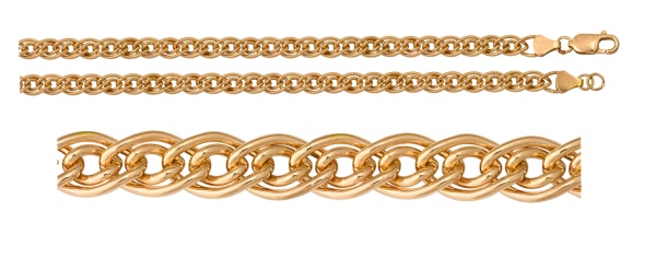 Цепь из серебра без вставок