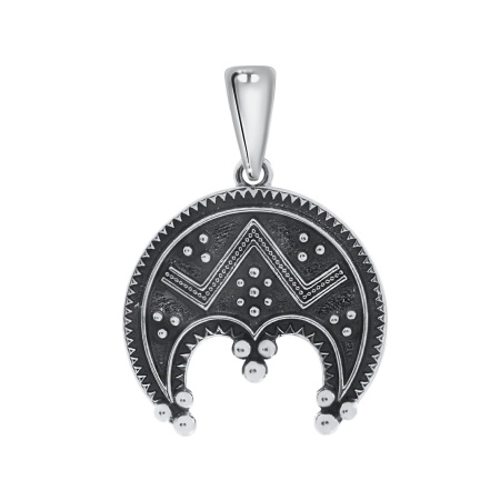 Купить подвеска из серебра без вставок