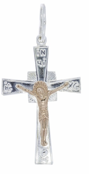 Крест из серебра
